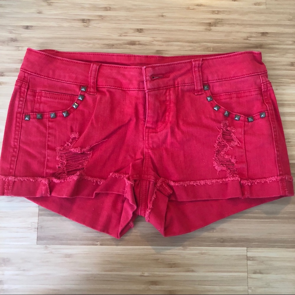 Red xhilaration Shorts